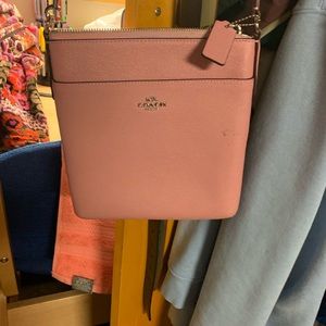 Mini Pink Coach Crossbody